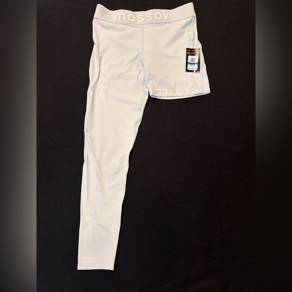 Massov Women's ProForm Single Leg‎ Mid-Waisted Leggings Size Large